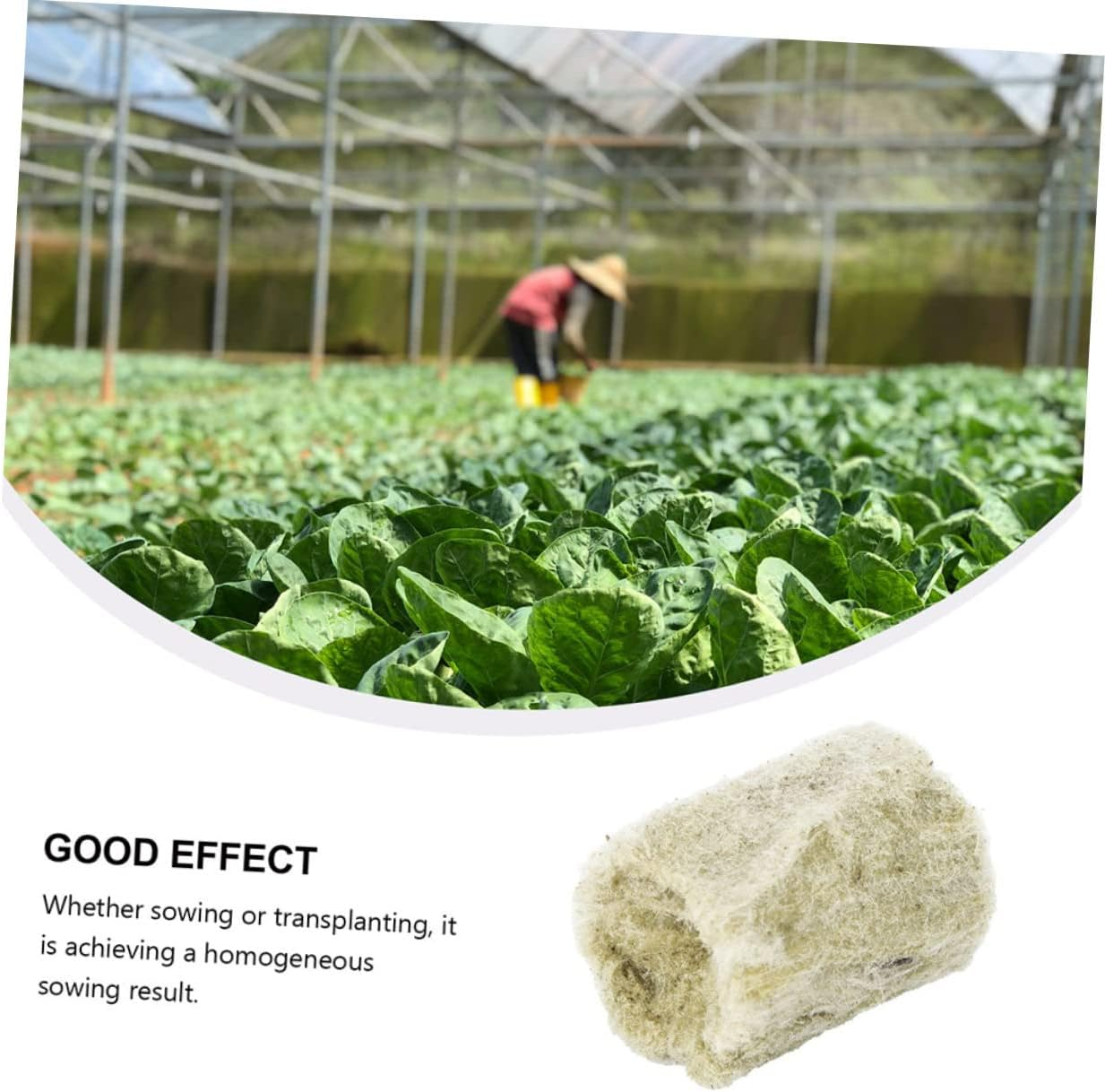 SUPVOX 66Pcs Nursery Plant Grow Plugs for Soilless Culture Hydroponic Planting Starter Plugs Grow Cubes for Hydroponics Kit image number 2