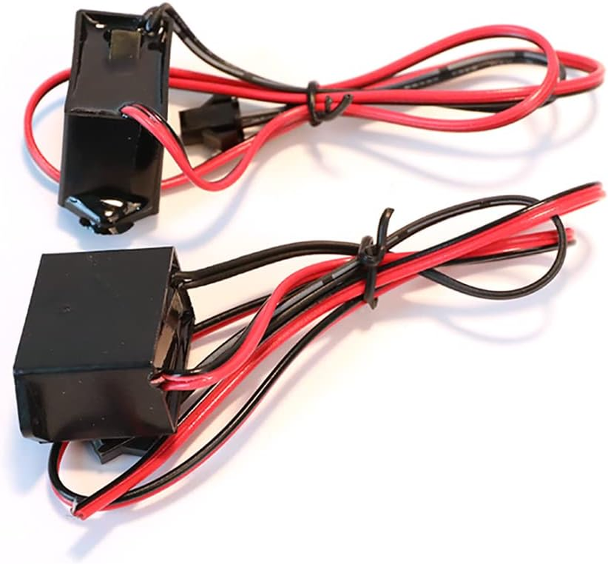 12V EL Wire Inverter 1-5M Portable USB El Wire Electroluminescent USB Converter for Neon Strip Light Driver Inverter (2 Packs) image number 2