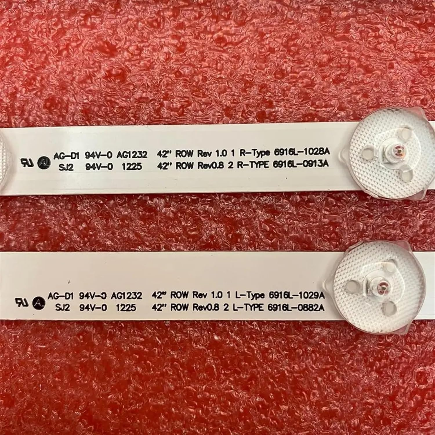 12 Pcs/Set LED Backlight Strip for TV 42LM340T 42LM3700 42LS3400 42LM3400 6916L-0882A 0913A 6916L-1028A 1029A LC420DUN SE R2