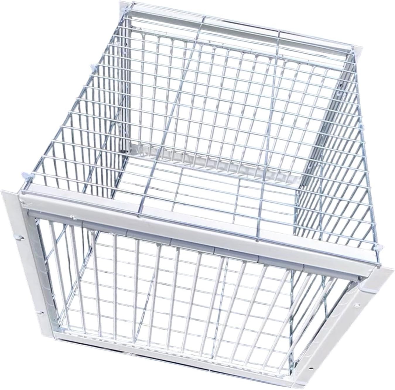 Yuksok Pigeon Trap Pigeon Coop Escaping Resistant Automatic Pigeon Collection Animal Trap Cage for Feral Cardinals Other Birds Woods image number 2