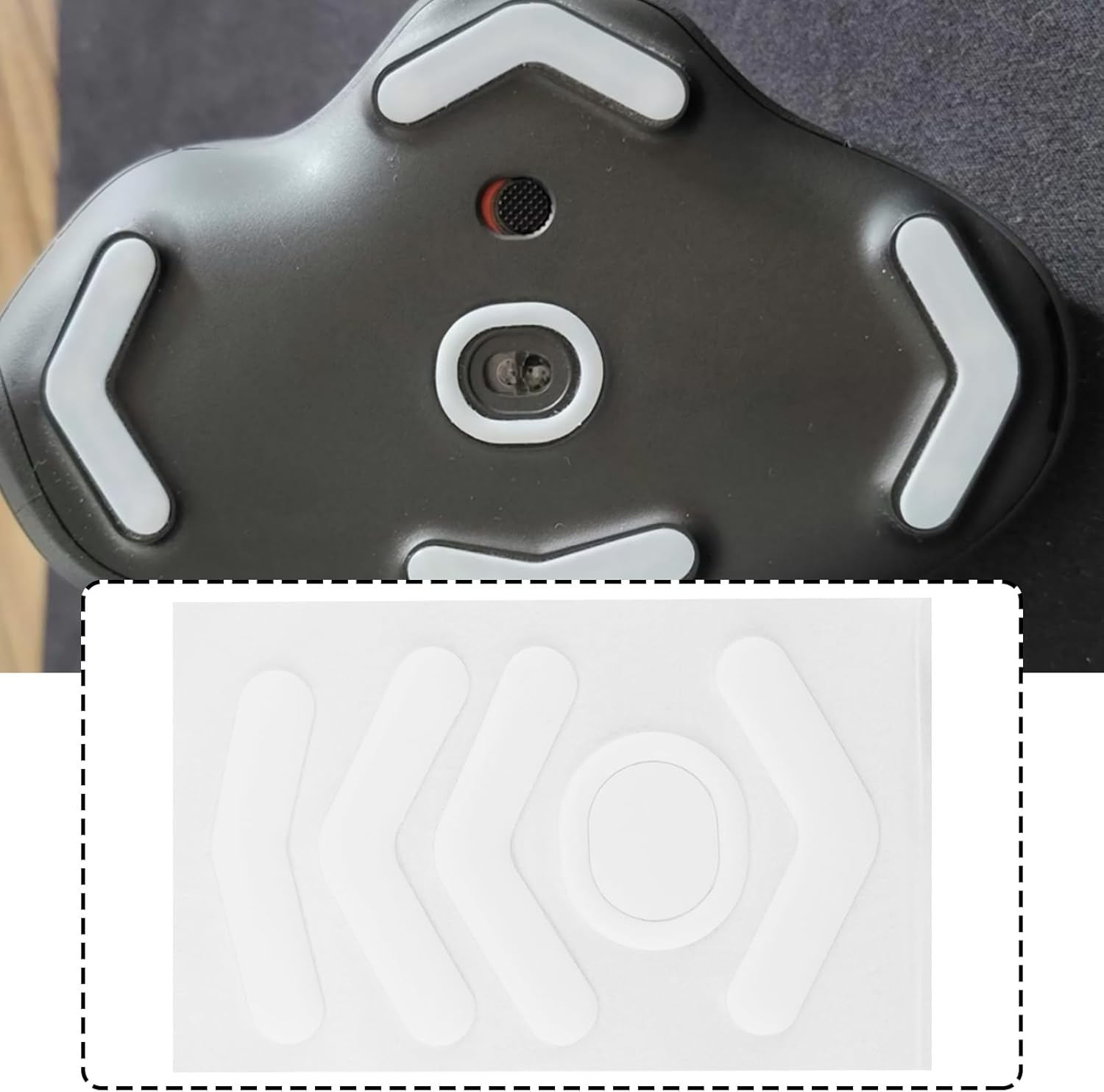 SING F LTD 2 Sets PTFE Gaming Mouse Feet Pad Compatible with Logitech G604 image number 1