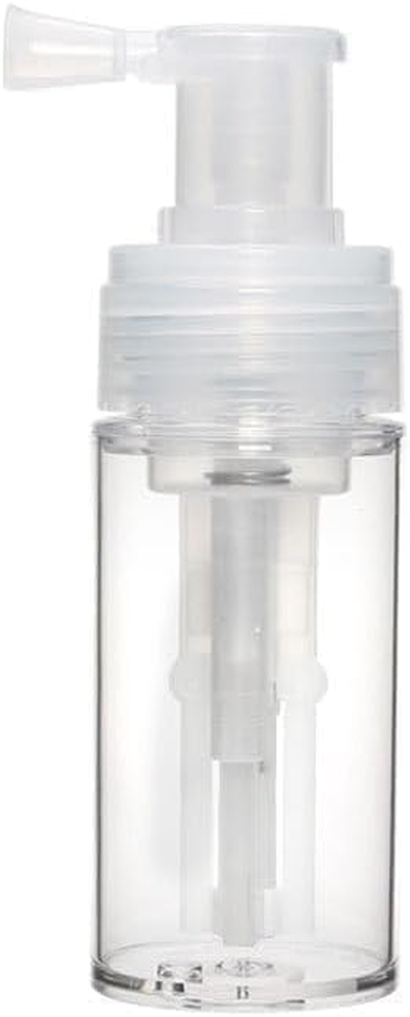 Transparent 110Ml Powder Spray Bottle, Empty Powder Travel Cosmetics Blower, Refillable Hair Fiber Applicator for Hair Salon, Home, Beauty Multi-Purpose,Styling Products,Hair Sprays image number 3
