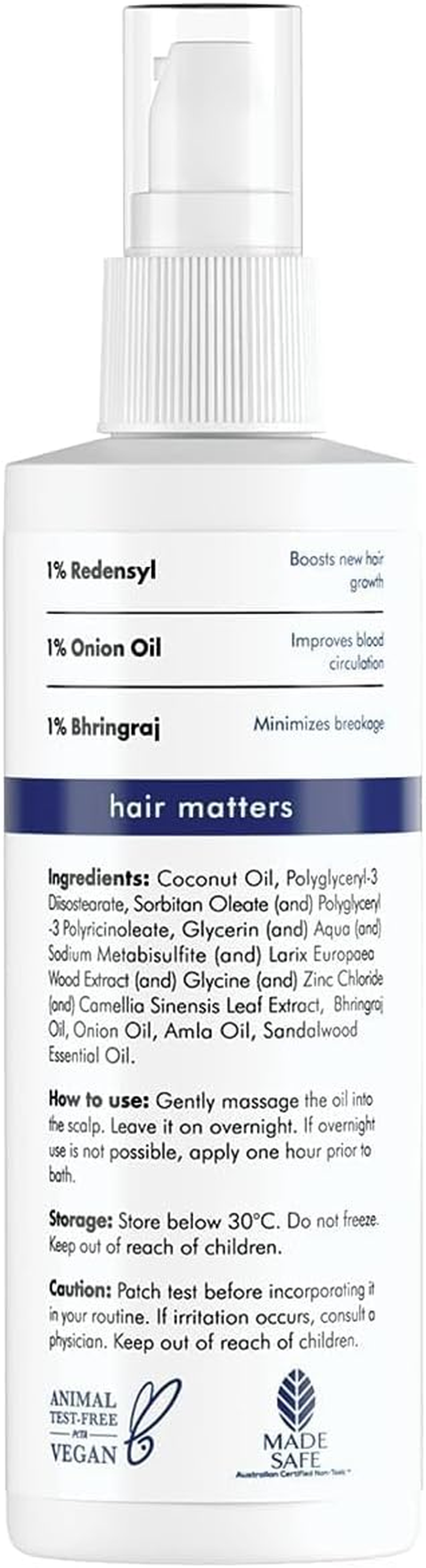 Green Velly Man Matterrs Advanced Hair Oil with Redensyl for Men | Strengthens Hair and Improves Hair Health | Redensyl | Bhringraj Oil | Onion Oil | 100Ml image number 2