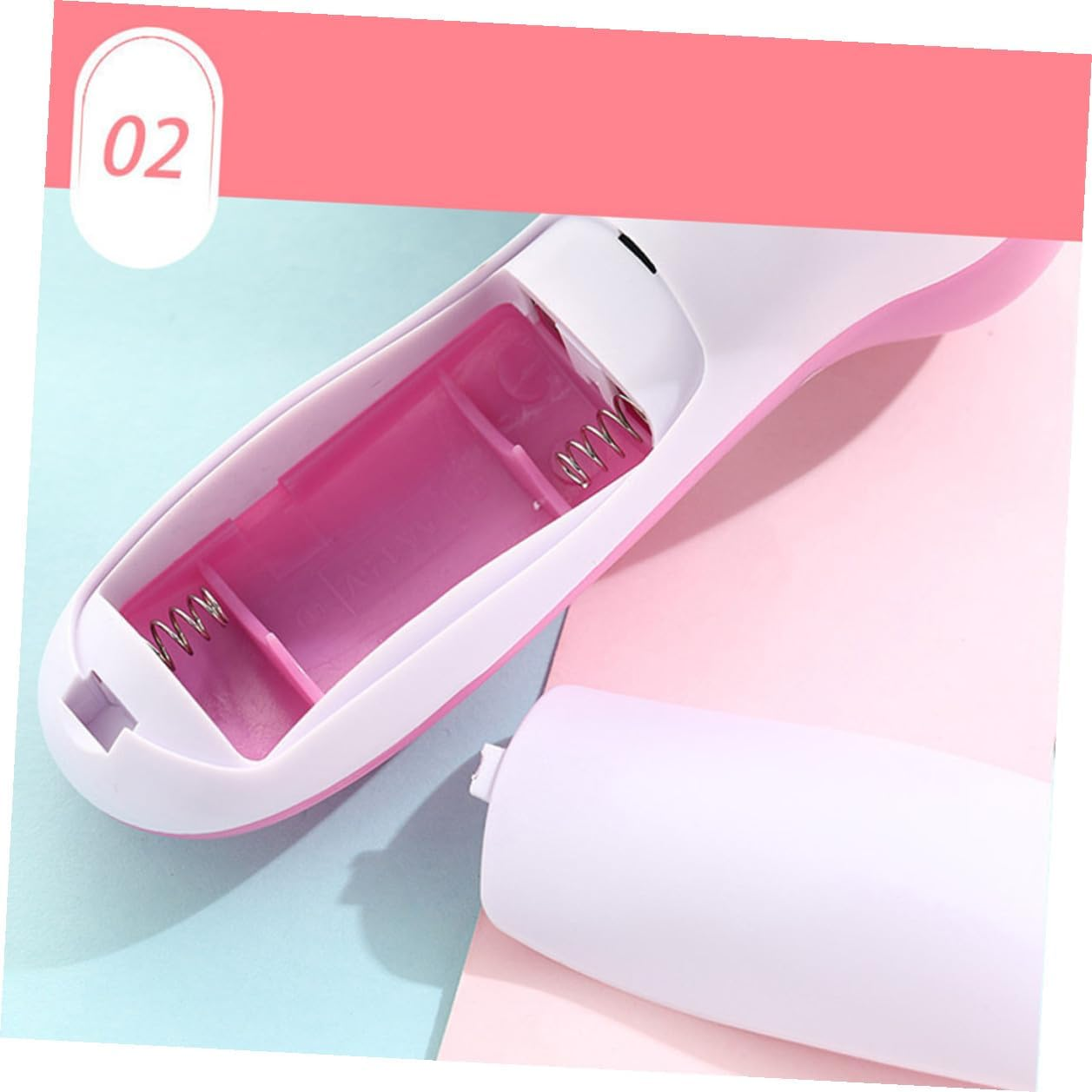 JEWEDECO Electric Face Washing Cleaner with Soft Brush Heads for Deep Pore Cleansing and Gentle Exfoliation Compact Rechargeable Facial Scrubber for Women and Men Portable Skin Cleansing image number 5