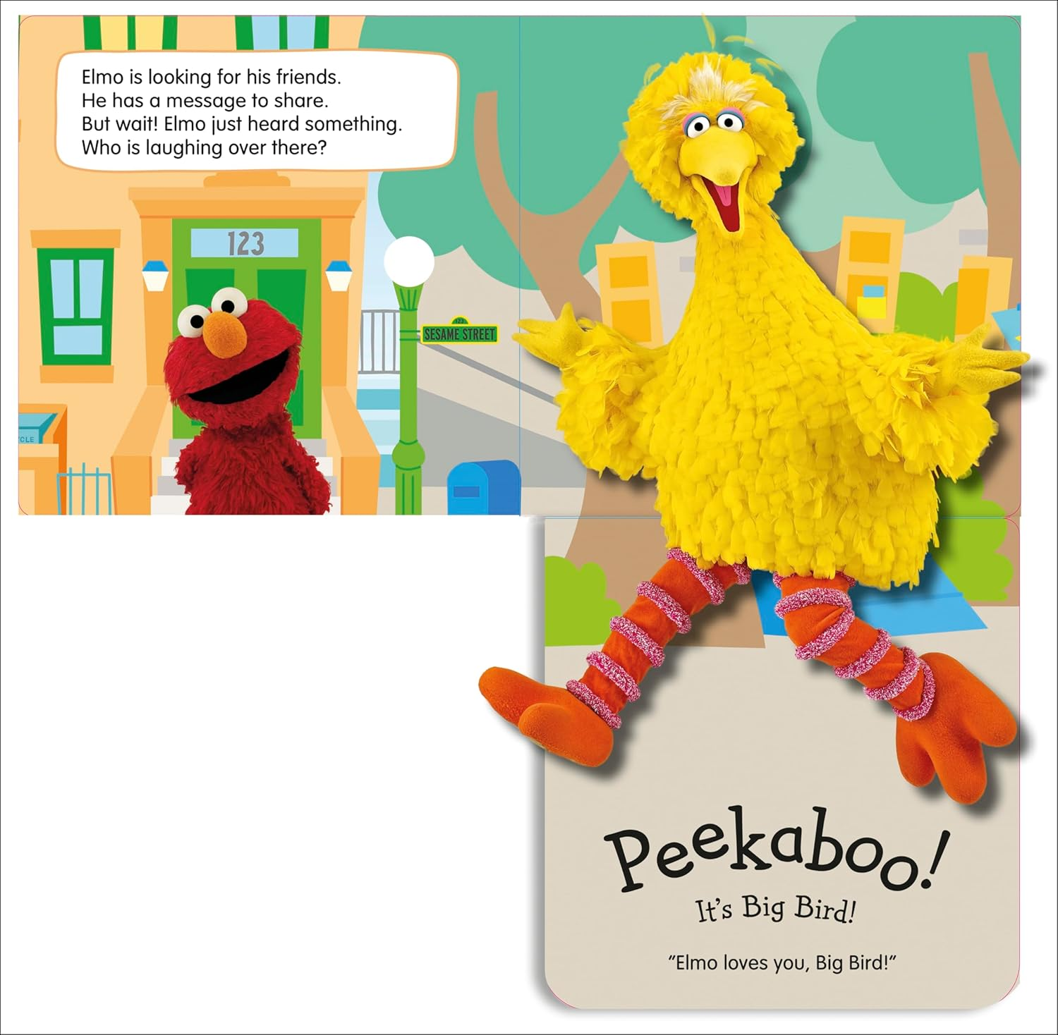 Pop-Up Peekaboo! Sesame Street Elmo Loves You image number 1