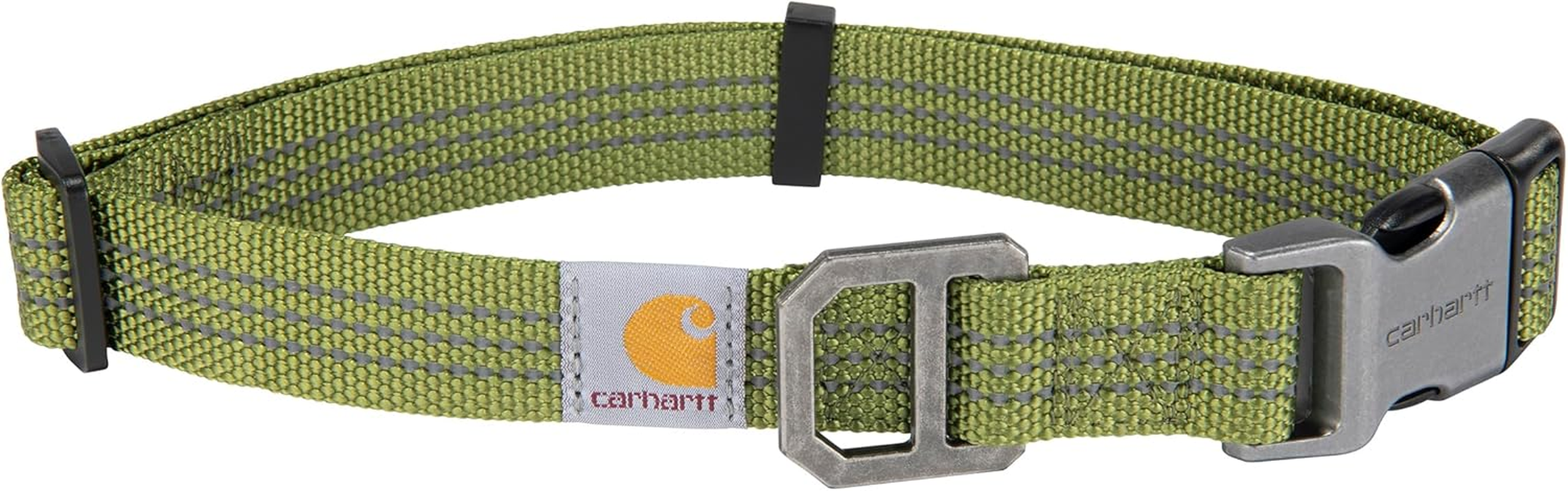 Carhartt Nylon Duck Dog Collar, Light Moss, Medium