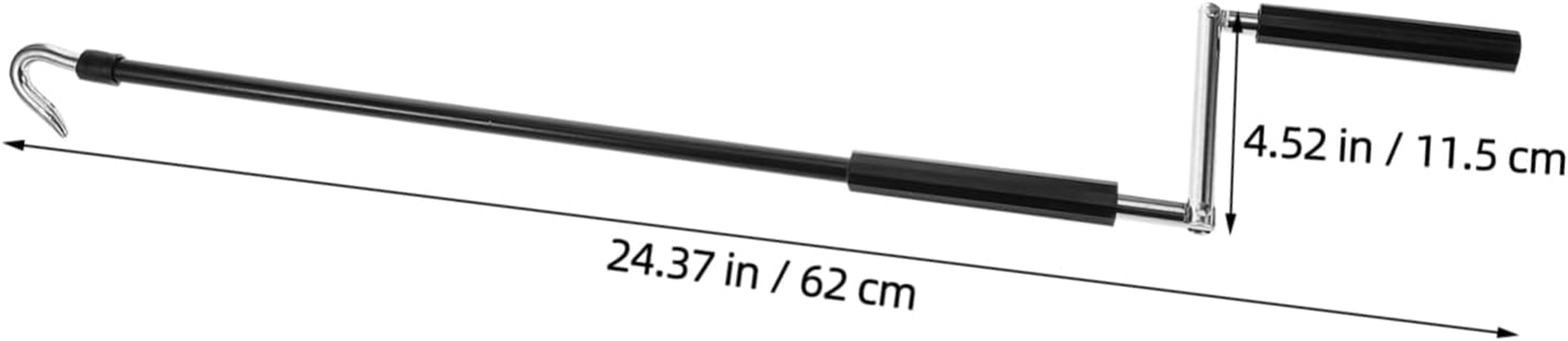 Kisangel Heavy-Duty Manual Awning Crank Handle Outdoor Shade Canopy Universal Replacement Wand Awning Manual Wand for Rv Awnings Retraction image number 4