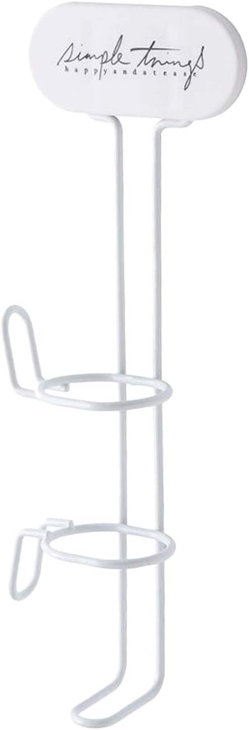 Harayaa Hair Curling Iron Holder Wall Mounted Self Adhesive, Hair Straighteners Rack Bathroom Curling Wands Flat Irons Organizer - Black