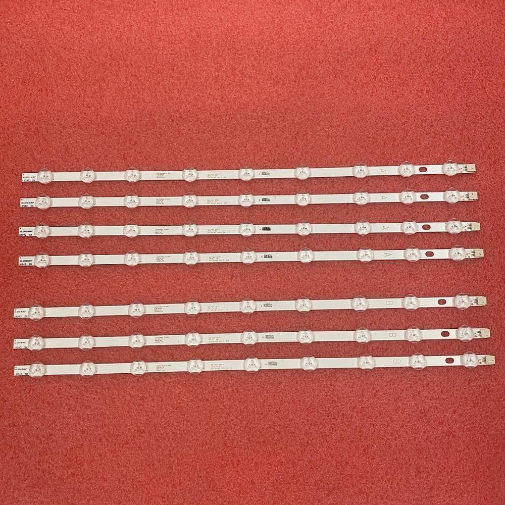 LED Backlight Strips Compatible with Panasonic TX-50A300E TX-50A300B Compatible with HITACHI 50HYT62U TE50275S20F1T10D VES500UNDC-2D-N01 VES500UNDA 50 NDV (Color : Kit 7Pcs for 1 TV)