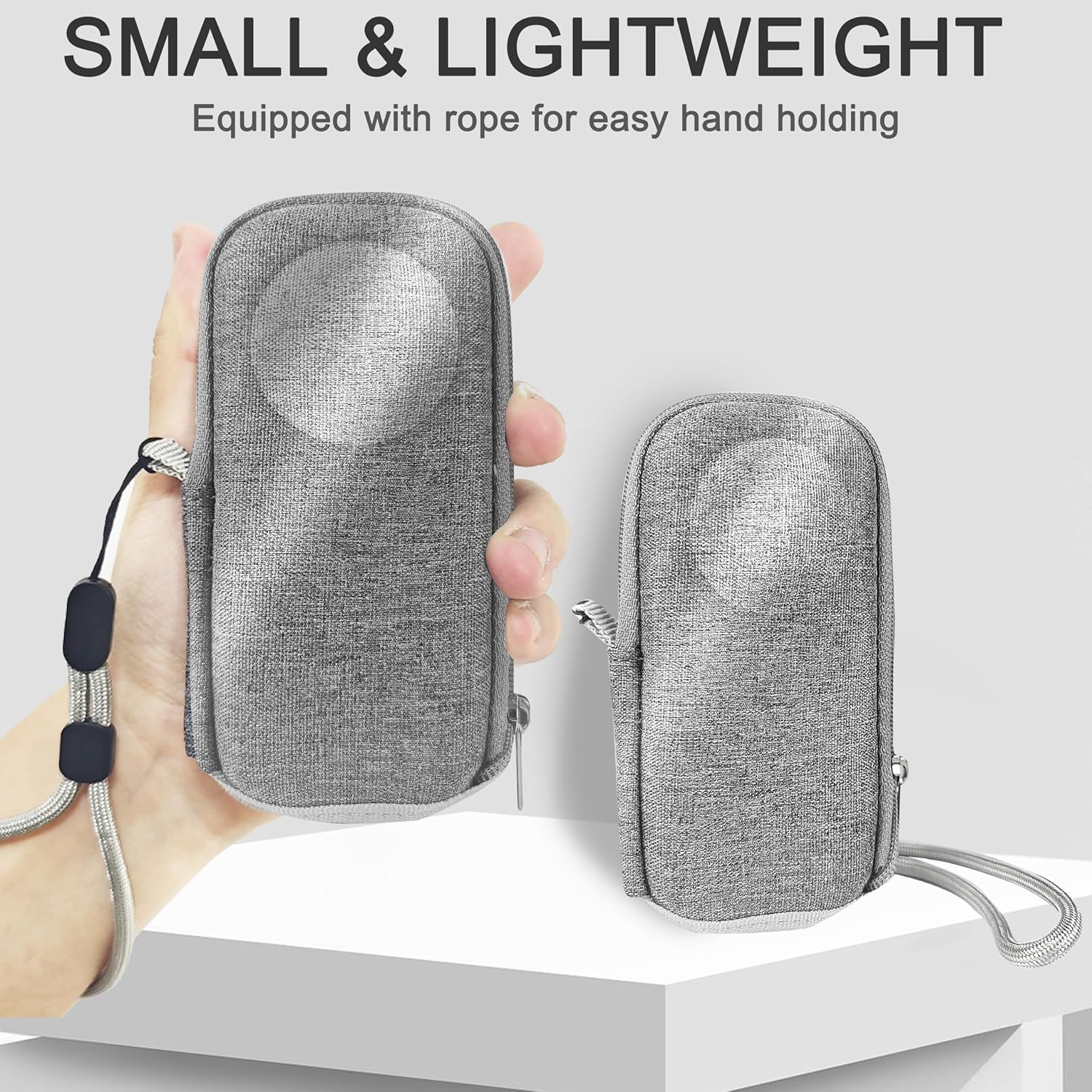 Fitstill Portable Storage Case for Insta 360 X4 Air/X3/X2/X ONE, Mini Protective Hard PU Hard Case, Travel Storage, Dustproof, Water-Resistant,X4 Air/X3/X2/X ONE Accessories image number 4