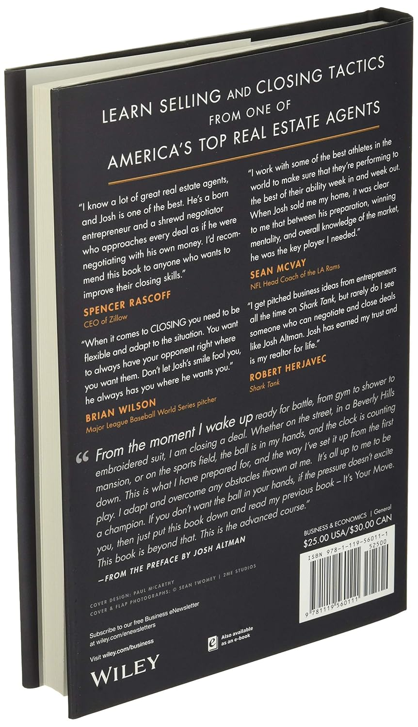The Altman Close: Million-Dollar Negotiating Tactics from America'S Top-Selling Real Estate Agent image number 3