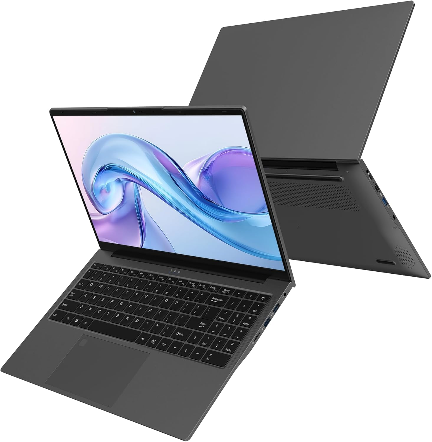 Kayoote 15.6 Inch Win 11 Pro Laptop Computer for Students & Business, Ryzen 7 5825U & 16+1TB Laptops with Fingerprint Recognition, FHD Display, Wi-Fi 5, BT4.2, Laptop Computers for Work, School image number 3