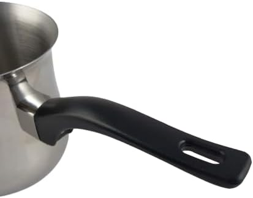 Leona Co 550Ml/750Ml Large Turkish Coffee Pot Stainless Steel Greek Arabic Coffee Maker, Universal Butter and Milk Warmer, Small Sauce Pan (750ML) image number 3