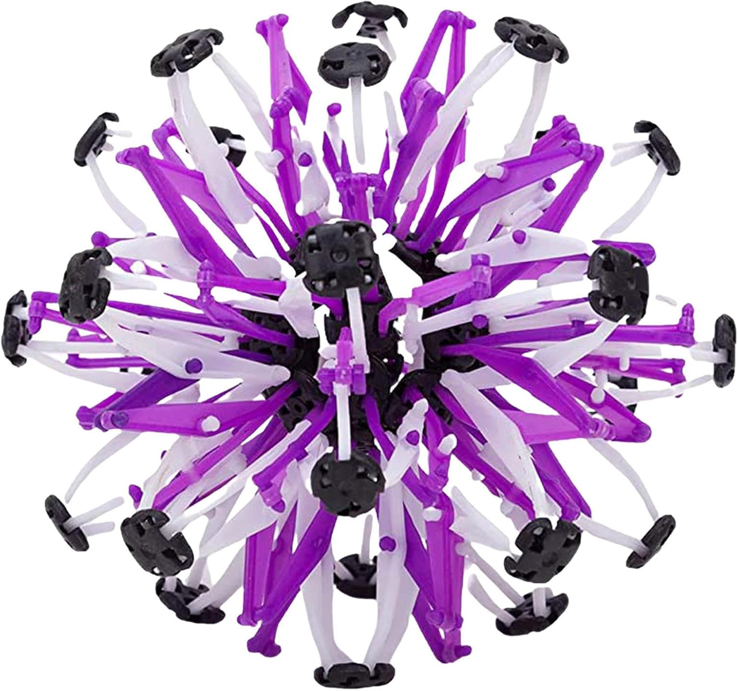 Expanding Scalable Variable Flower Ball, Magic Telescopic Ball Educational Toy Magic Telescopic Globe Geometric Shape, Sensory Sphere for Kids and Adults, Novelty Stress Relief Toy image number 4