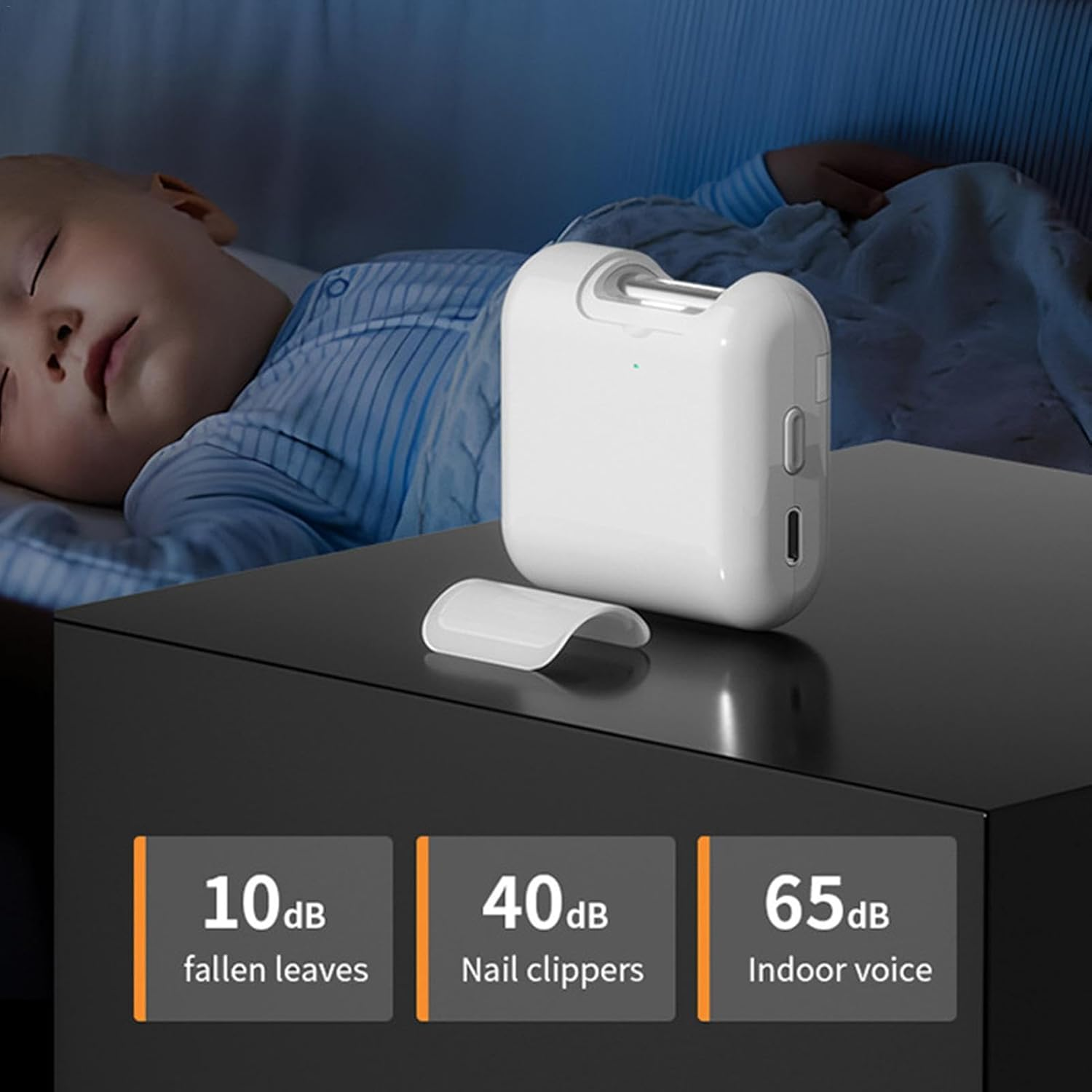 Automatic Nail File,Portable Automatic Nail Clipper | USB Rechargeable Nail Filer, Automatic Polishing Nail Clippers for Elderly, Children, Adults image number 5