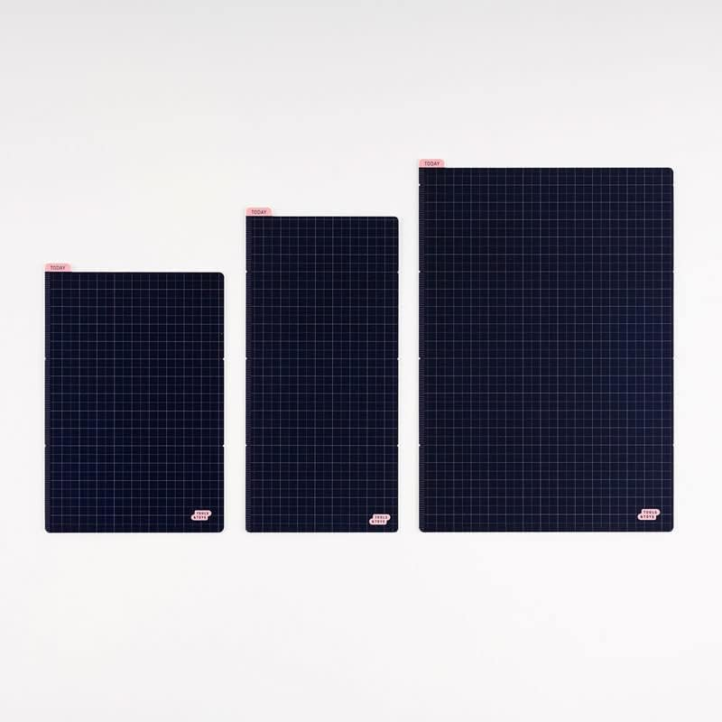 Hobonichi Techo Accessories Hobonichi Pencil Board - Cousin (Navy X Pink) image number 3