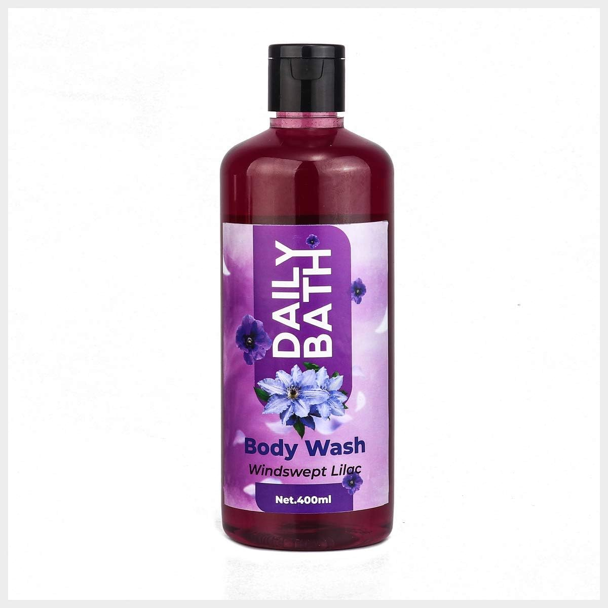 Jeehukm All Skin Types Daily Bath Body Wash Windswept Lilac & Tropical Rain Forest Pack of 2 (400 ML EACH) BATH LOAF FREE image number 3