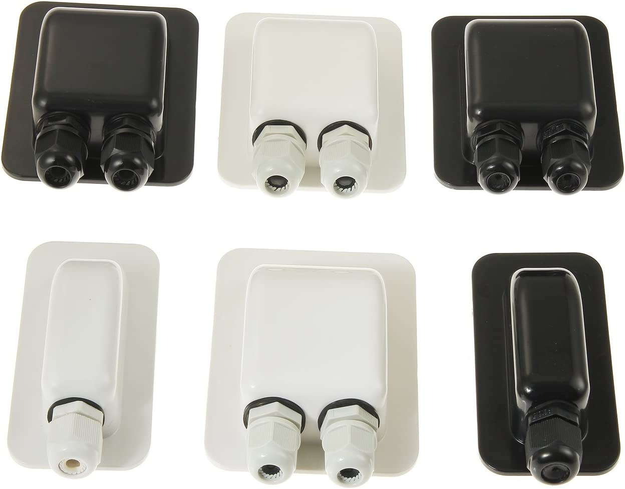 Waterproof ABS Double Cable Entry Gland for Solar Panels,Motorhomes,Caravans,Boats- for All Cable Types 6Mm&sup2; to 12Mm&sup2; image number 3