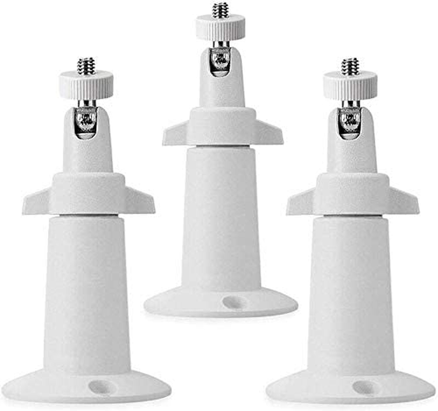HOLACA Metal Wall Mount for Arlo Pro/Arlo Pro 2/ Arlo Pro 3/Arlo Ultra Adjustable Security Camera Bracket for Ring Stick up Cam, Eufycam 2/2C/E Camera (White, 3Pack) image number 3