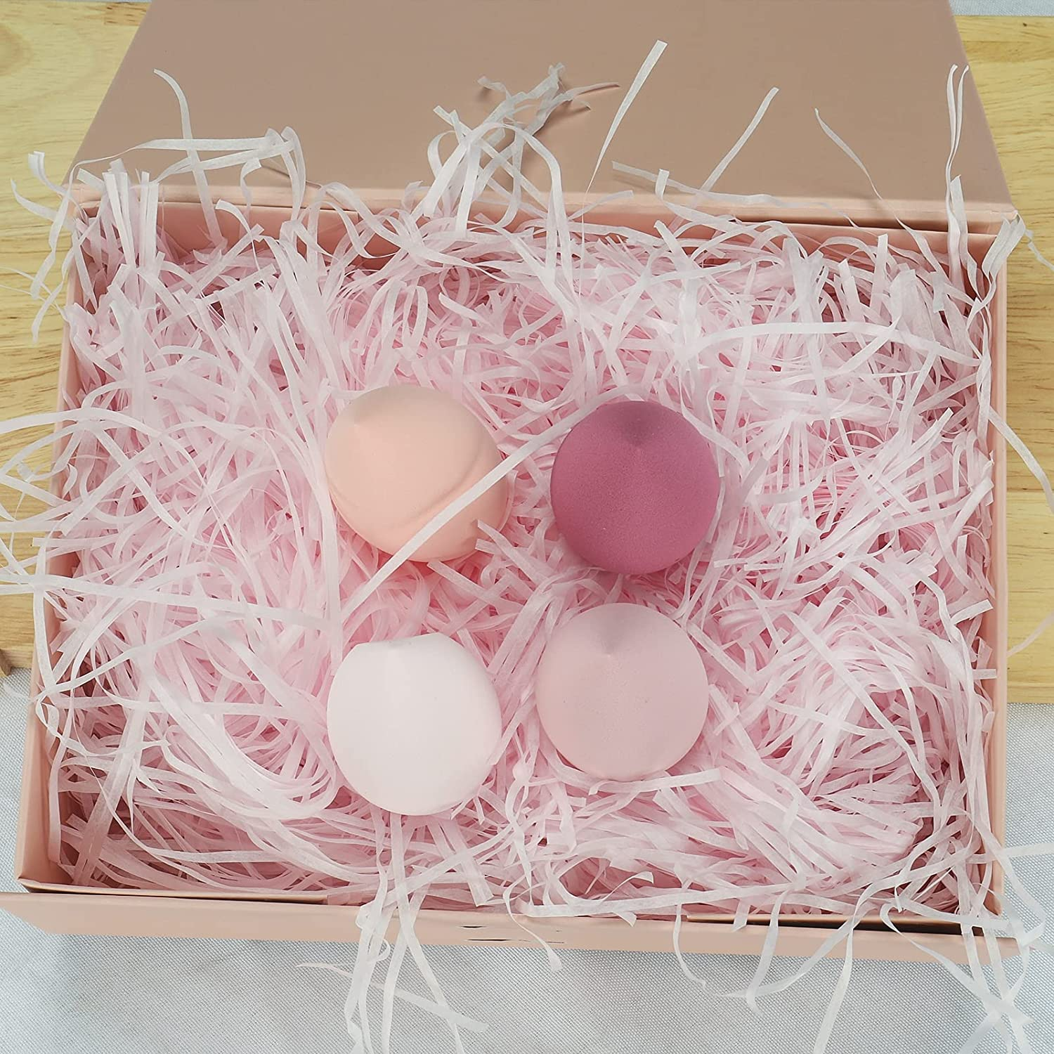 Crinkle Cut Paper Shred Filler for Packing and Filling Gift Baskets (100 G) Kraft,Kraft Shredded Paper for Gift Box, Box Confetti Shredded, Box Stuffing | Purple