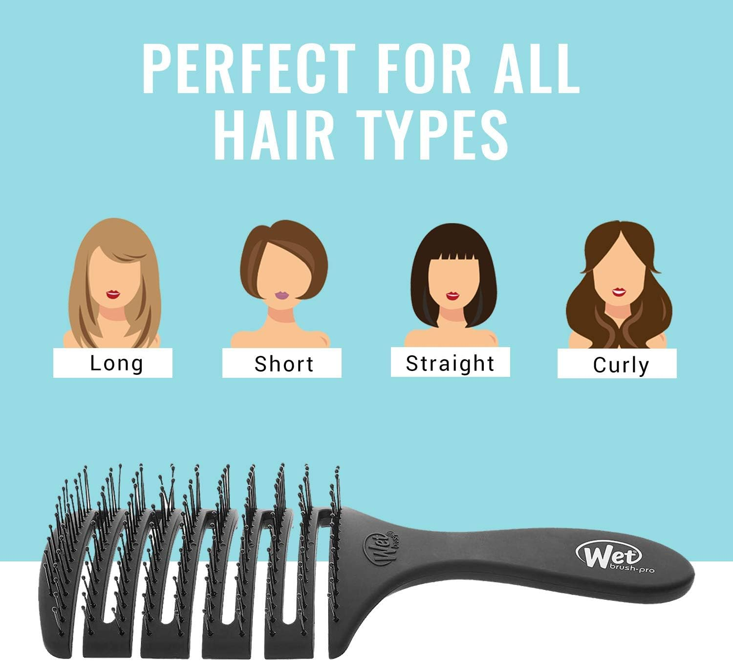 Wet Brush Paddle Detangler