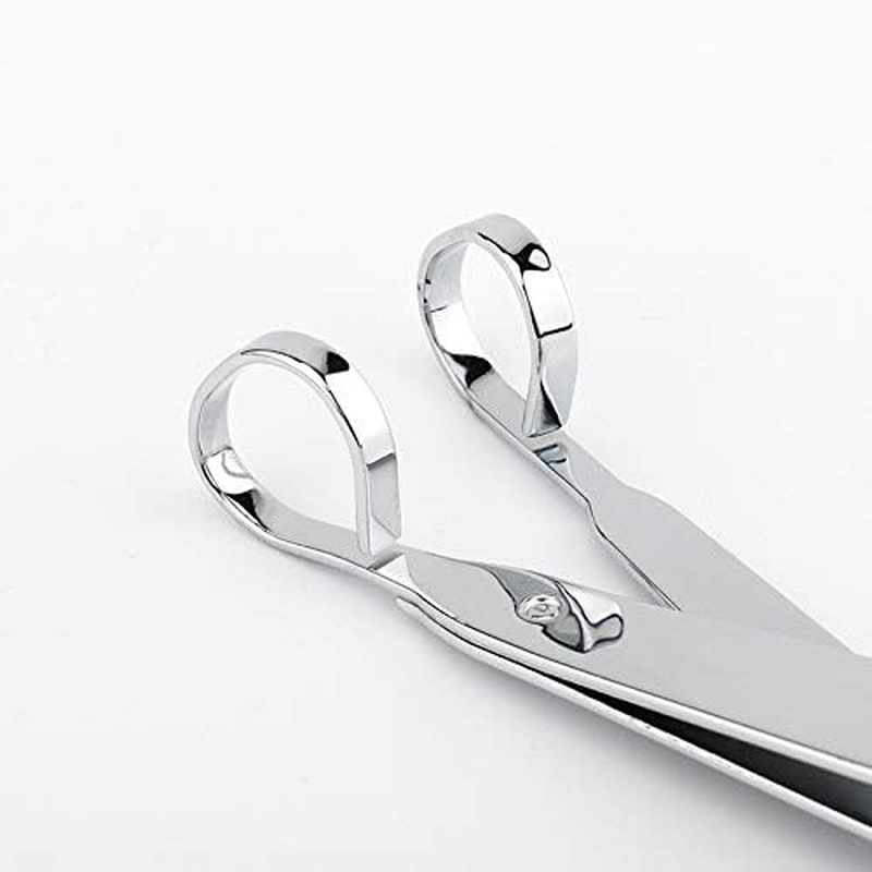 KRISMYA Nail Clippers,Ez Grip Nail Clipper Set,Carbon Steel Fingernail and Toenail Clippers for Seniors Long Handle with Metal Case for Women and Man - Set of 2 (Small and Large)