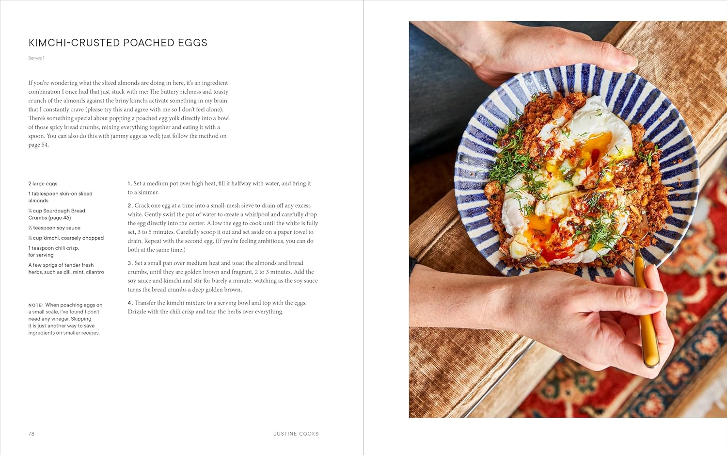 Justine Cooks: a Cookbook: Recipes (Mostly Plants) for Finding Your Way in the Kitchen image number 1