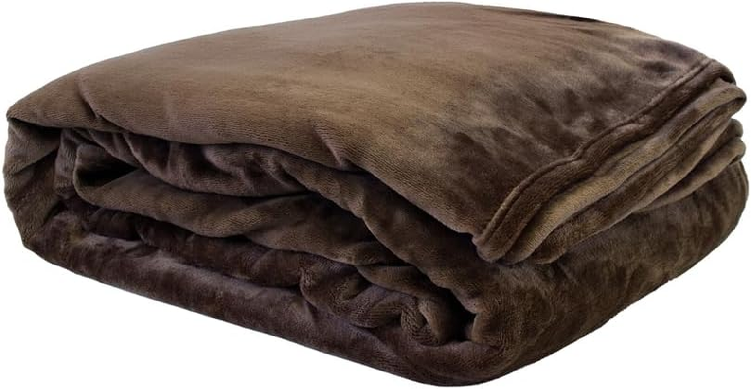 Ultraplush Blanket Chocolate Single