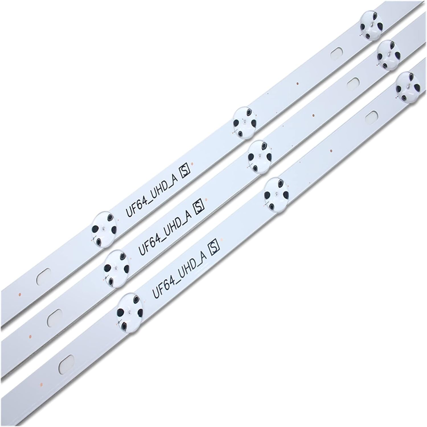 3Pcs X 43 Inch LED Backlight Fit for LG 43Uh619V 43UH610V 43UH6030 UF64 UHD_A 43LH5700 43LH60FHD HC430DGG-SLNX1 43UF6400 43LG image number 3