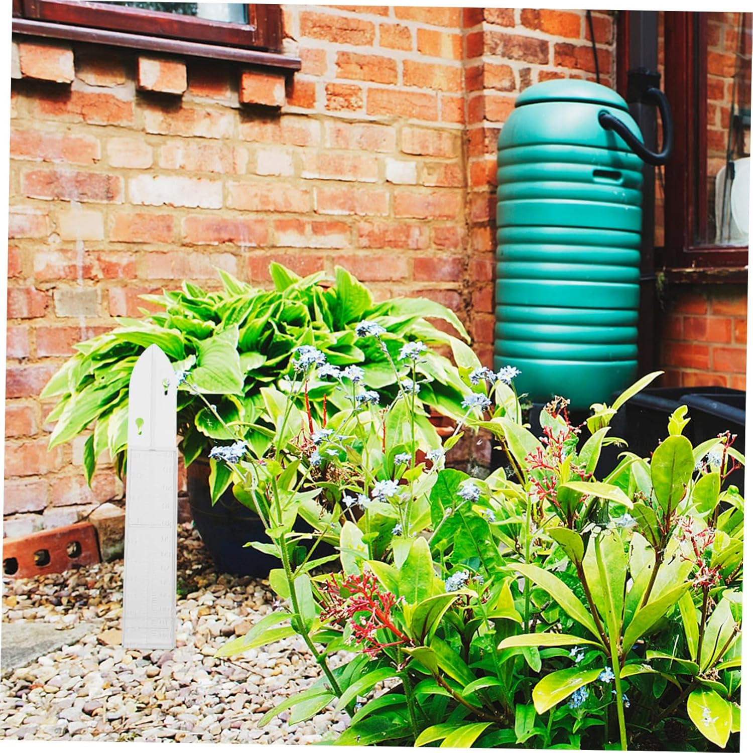 Ifundom Professional Rain Gauge Measuring Tube Outdoor Plastic Rain Gauge Container for Garden Yard Weather Monitoring Scale image number 3