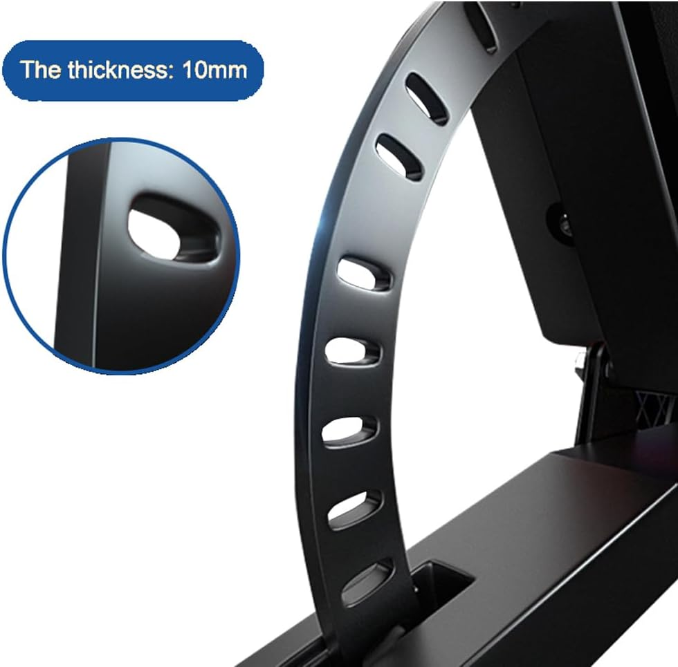 Kingkong Fitness Adjustable Heavy Duty Incline/Decline Workout Bench, Black image number 2