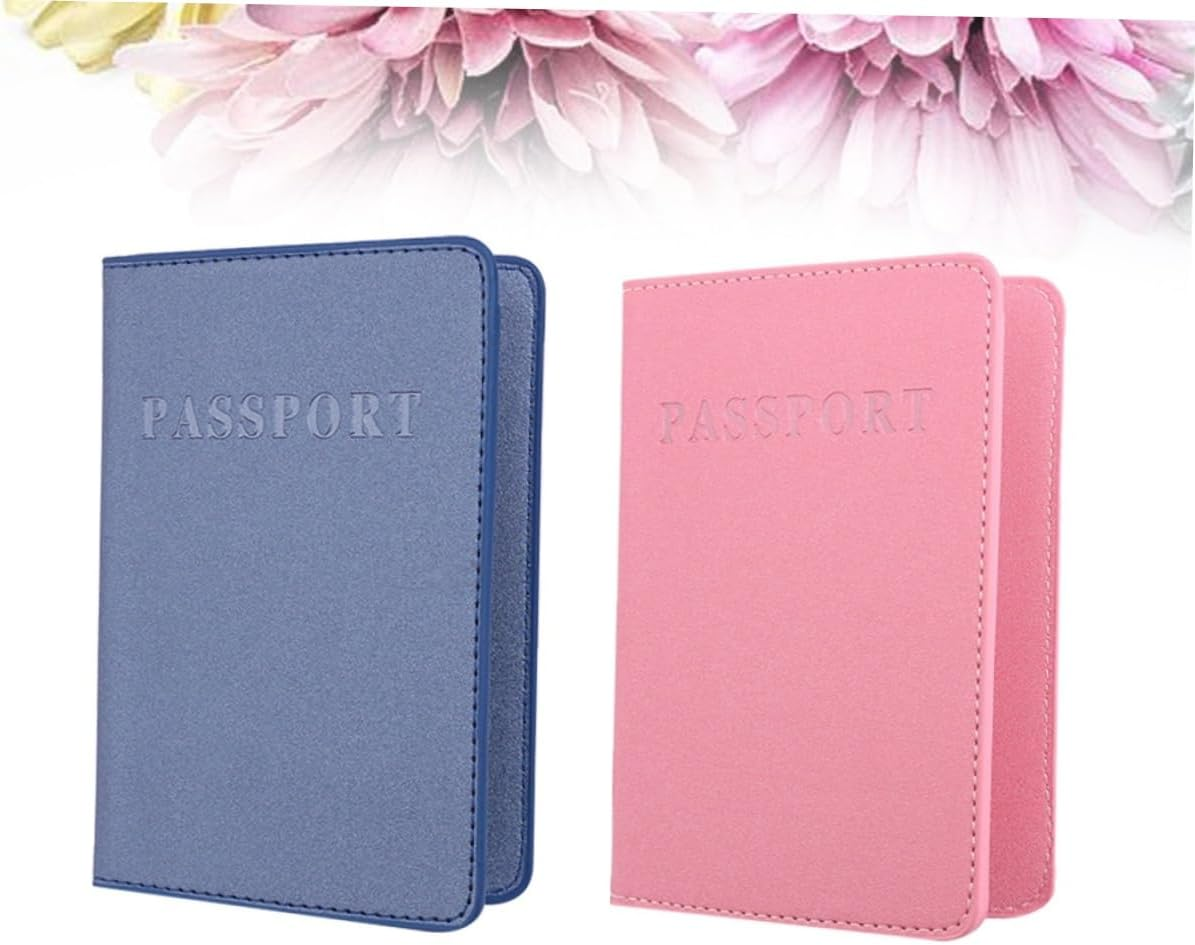 4 Pcs Pouch Holder Pass Case Passport Wallet Id Folder image number 5