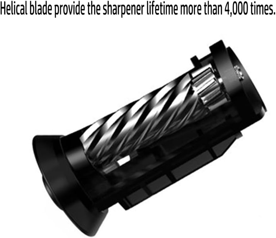 Adjustable Nib Electric Pencil Sharpener Usb/Battery 2 in 1 Operated Fast Pencil Sharpener for 6-8Mm Colored Pencils Office Home Pencils Knife Supplies (Black) image number 1