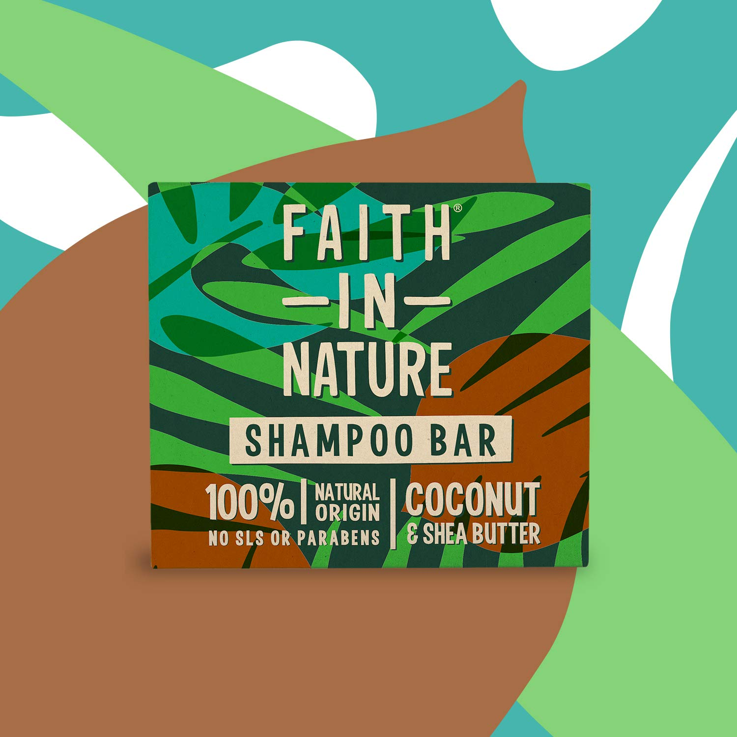 Faith in Nature Natural Coconut & Shea Butter Shampoo Bar, Hydrating, Vegan & Cruelty Free, Paraben and SLS Free, for Normal to Dry Hair, 85 G