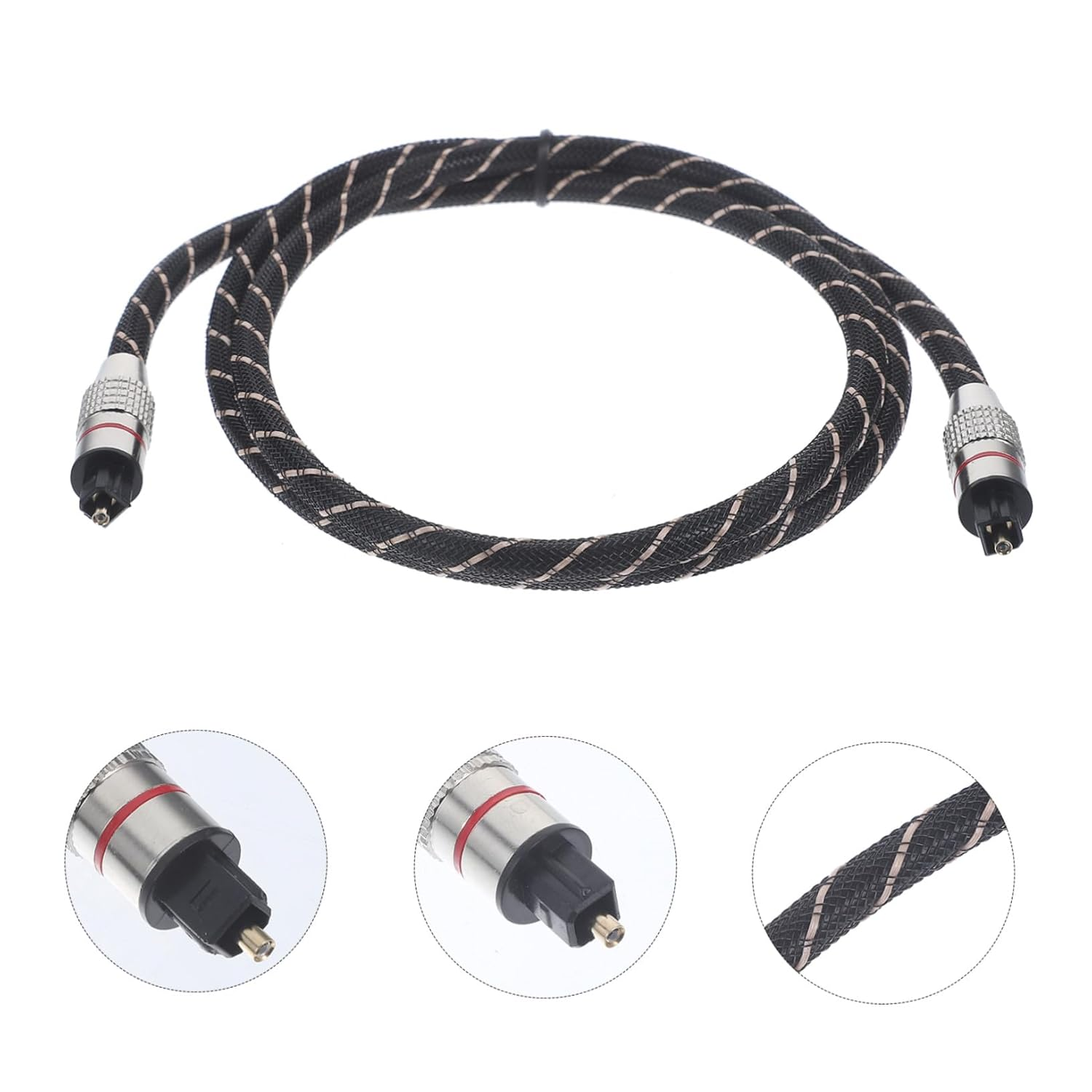 DOITOOL Optical Fiber Audio Cable Digital Audio Cord for Tv Soundbar Home Theater Extension Cable image number 6