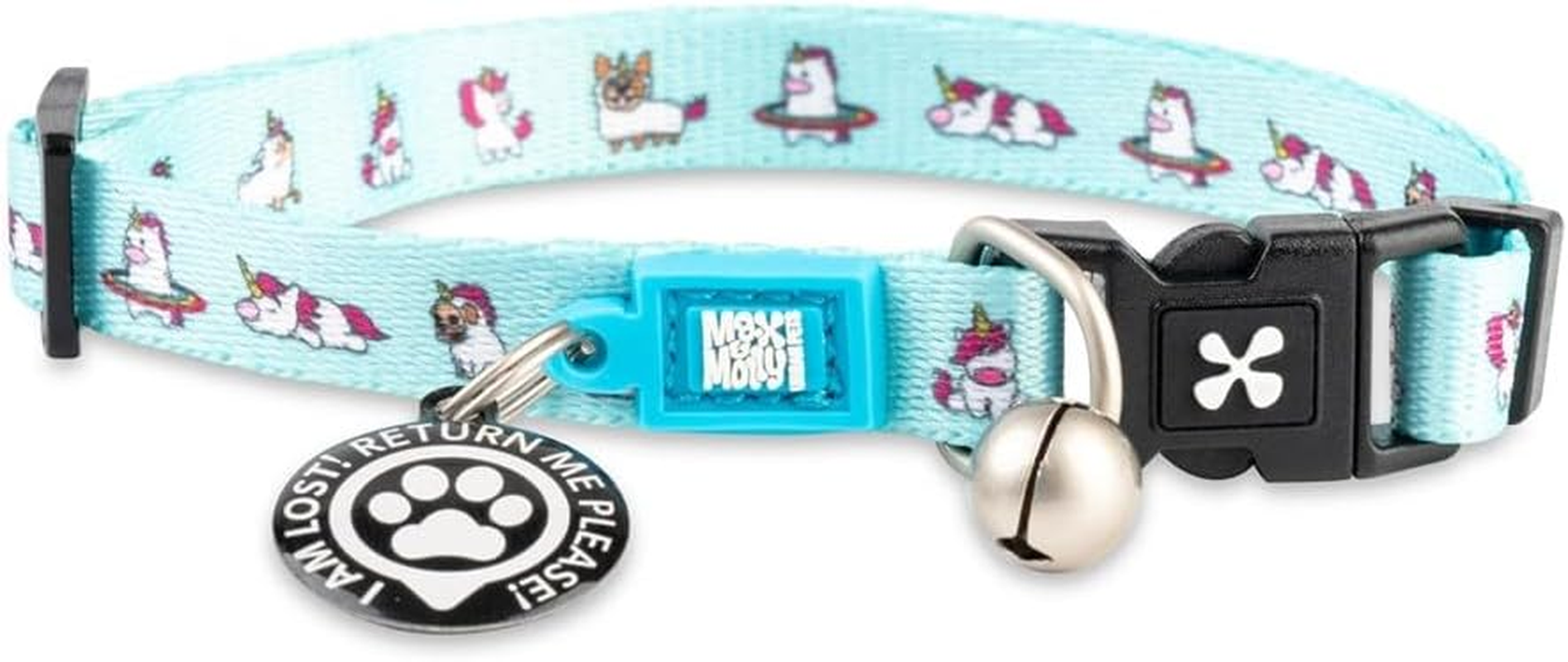 Smart ID Cat Collar (Unicorn) image number 2