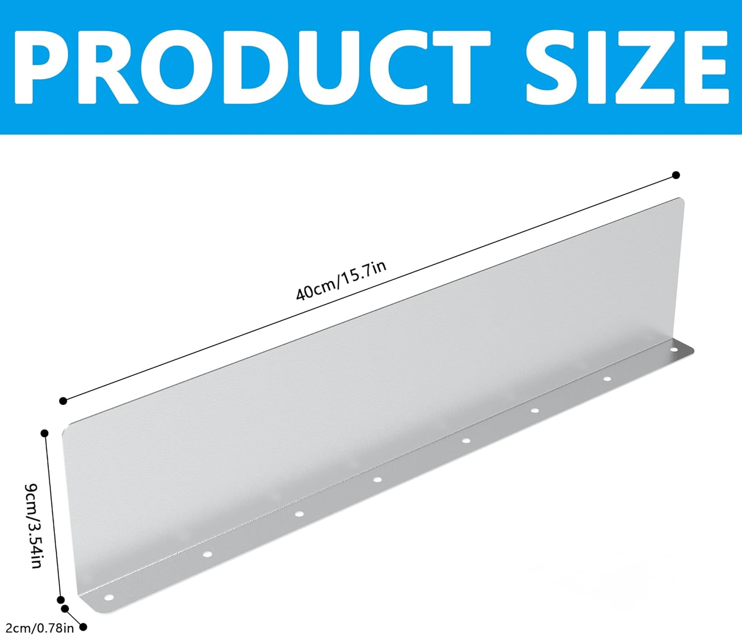 8 Pcs Gutter Valley Splash Guard,Straight Rain Diverter Roofing Gutter Guards,Rain Drip Gutter Guard for House Shingle Roofs Corner (8) image number 4