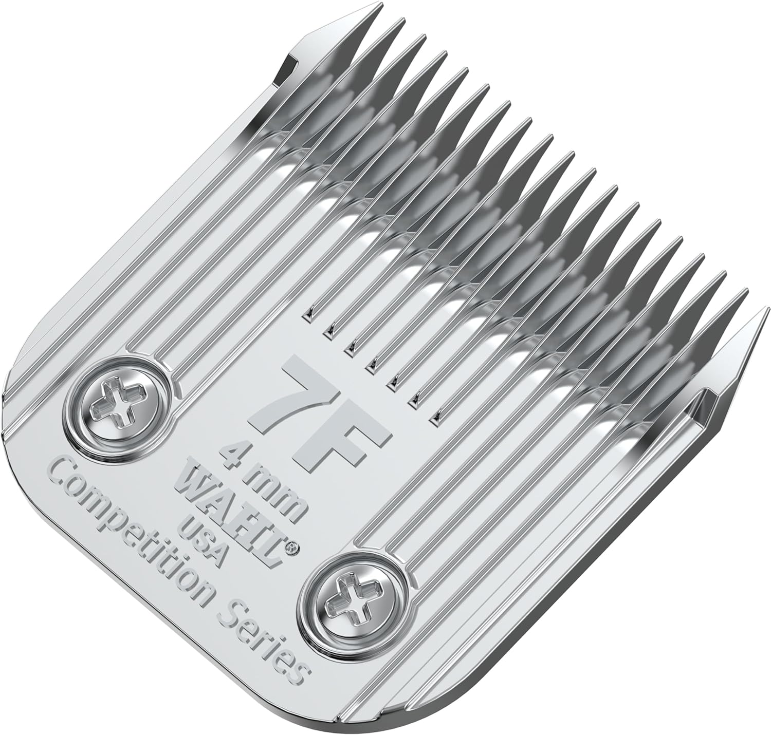 Wahl Professional Animal #7F Full Medium Competition Series Detachable Blade with 4/25-Inch Cut Length (#2368-100), Steel image number 3