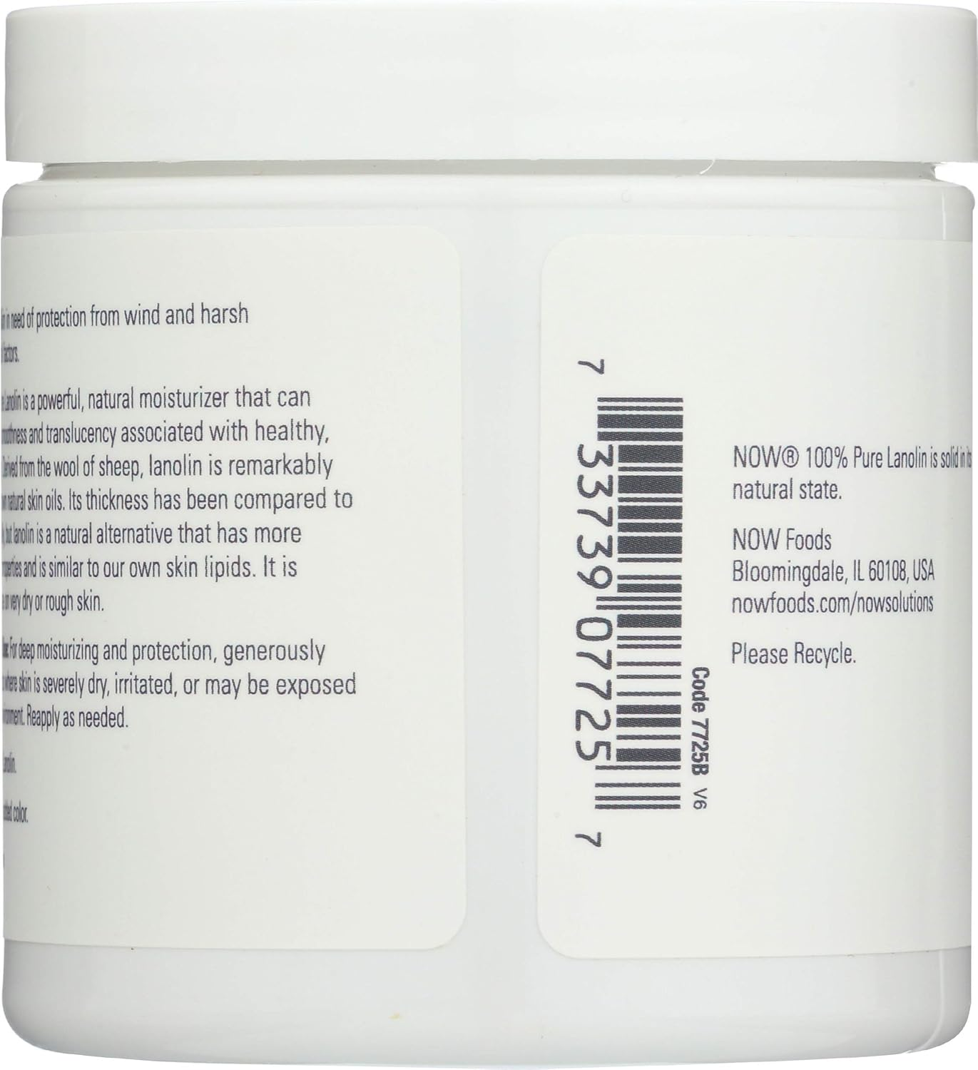 NOW Foods - Pure Lanolin Oil (100% Pure) 7 Fl Oz image number 1