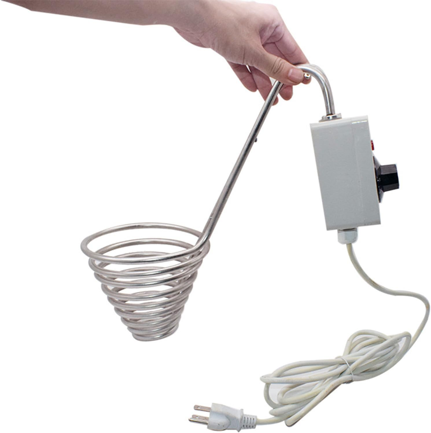 Heating Circle Honey Melter, Stainless Steel Honey Filter Heater Honey Extractor with Temperature-Adjustable Beekeeping Equipment for Beekeeper image number 1