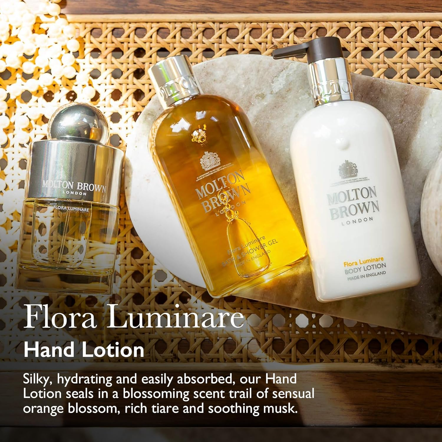Molton Brown Flora Luminare Hand Lotion 300Ml/10Oz image number 1