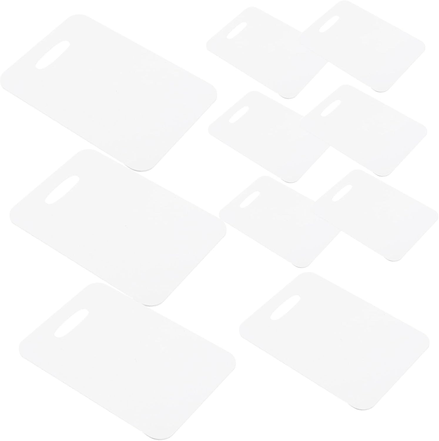 DIKACA 10Pcs Aluminum Sublimation Luggage Tags Double-Sided Blank Heat Transfer Name Tags for Suitcases Travel Identifier for Men Women