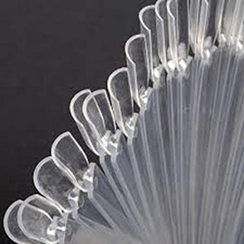 Nail Polish Colour Palette Display Card Set for Nail Art Design (Transparent) image number 1