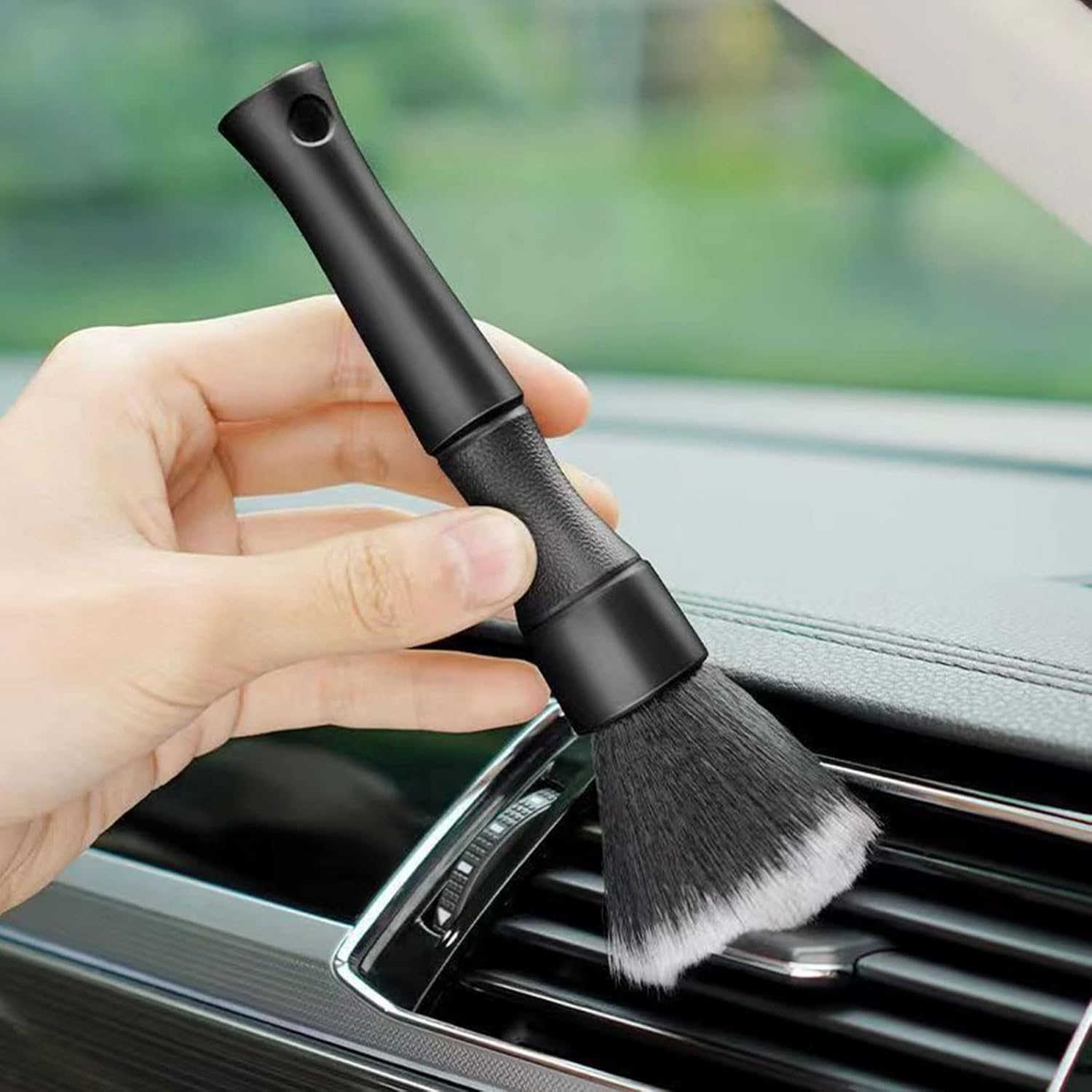 Auto Detail Brush Kit - Ultra-Soft Detailing Brushes for Elegant Surfaces, No Scratch Cleaning for Interior, Exterior, Air Vent, Engine Bay, Emblems, Dashboard, Seat, Wheel, Engine, Wheel Nut image number 2