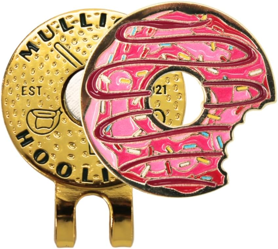 MULLIGAN HOOLIGAN &middot; Golf &middot; Gift Store EST. 2021 Golf Ball Marker + Magnetic Hat Clip, Unique Golf Gift, Premium Quality, the for Your Favorite Golfer, Golf Accessories for Any Occasions (Skull) image number 2