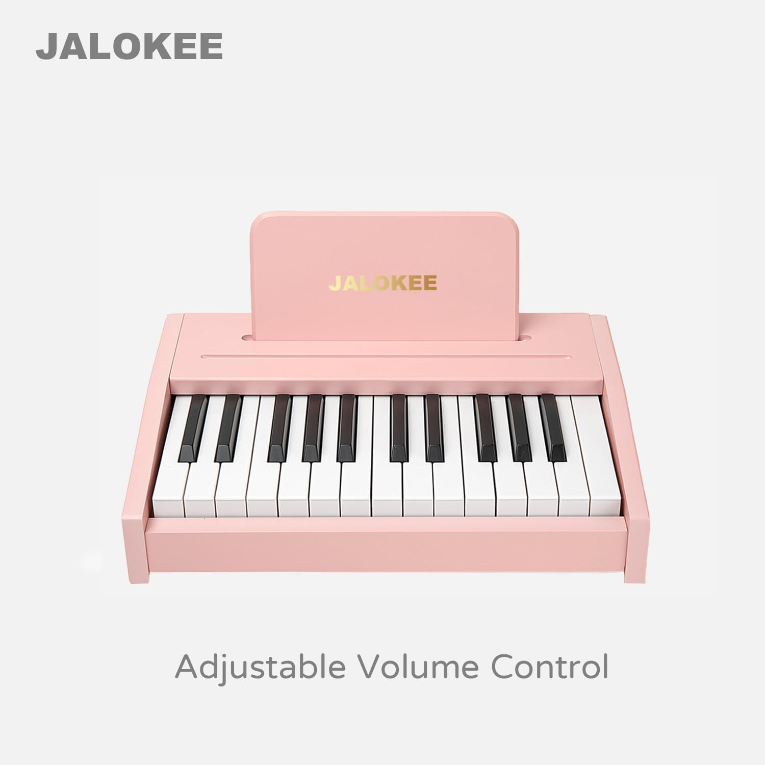 Kids Piano Keyboard, Digital Piano for Kids, Music Educational Instrument Toy, Wood Toy for Girls and Boys (Pink, 25 Keys) image number 3