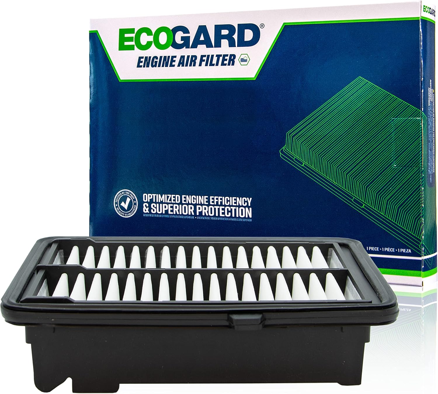 ECOGARD XA10424 Premium Engine Air Filter Fits 2015-2017 Honda Fit image number 3