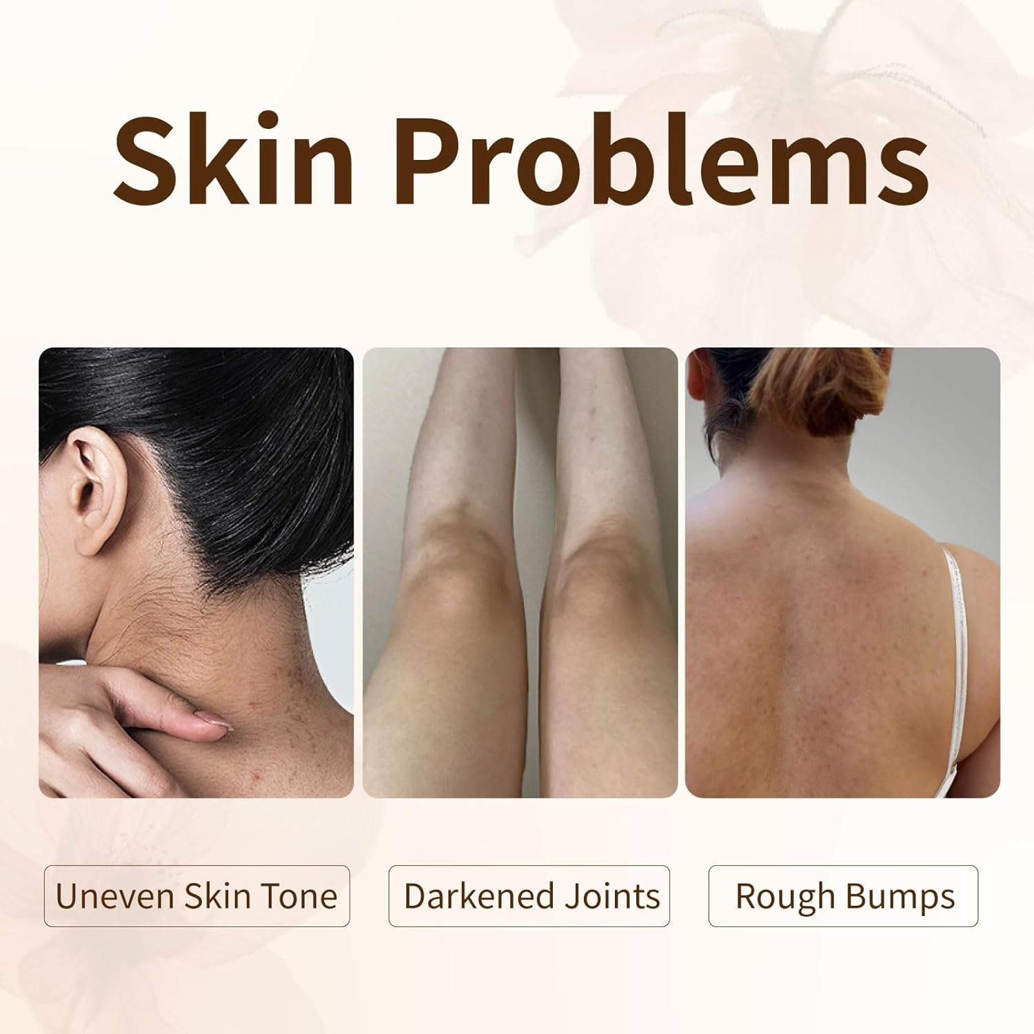 Niacinamide Exfoliating Body Scrub - Rose Scrub with Niacinamide, Rose Oil and Seal Salt - Hydrating & Smooths Skin, Suitable for Sensitive Skin - 8.82Oz image number 1