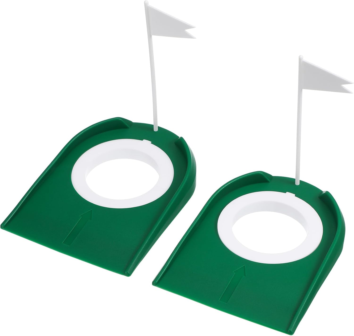 Baluue Golf Putter Plate with Flag - Indoor Practice Putting Cup for Golf Training 2Pcs Set image number 5