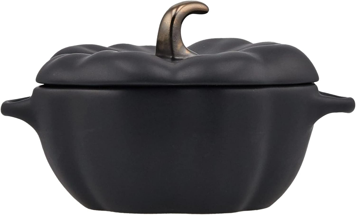 Staub 40508-548 Pumpkin Cocotte 40508-548 Pumpkin Cocotte 40508-548 Black Ceramic Heat Resistant Ceramic Microwave Safe image number 7